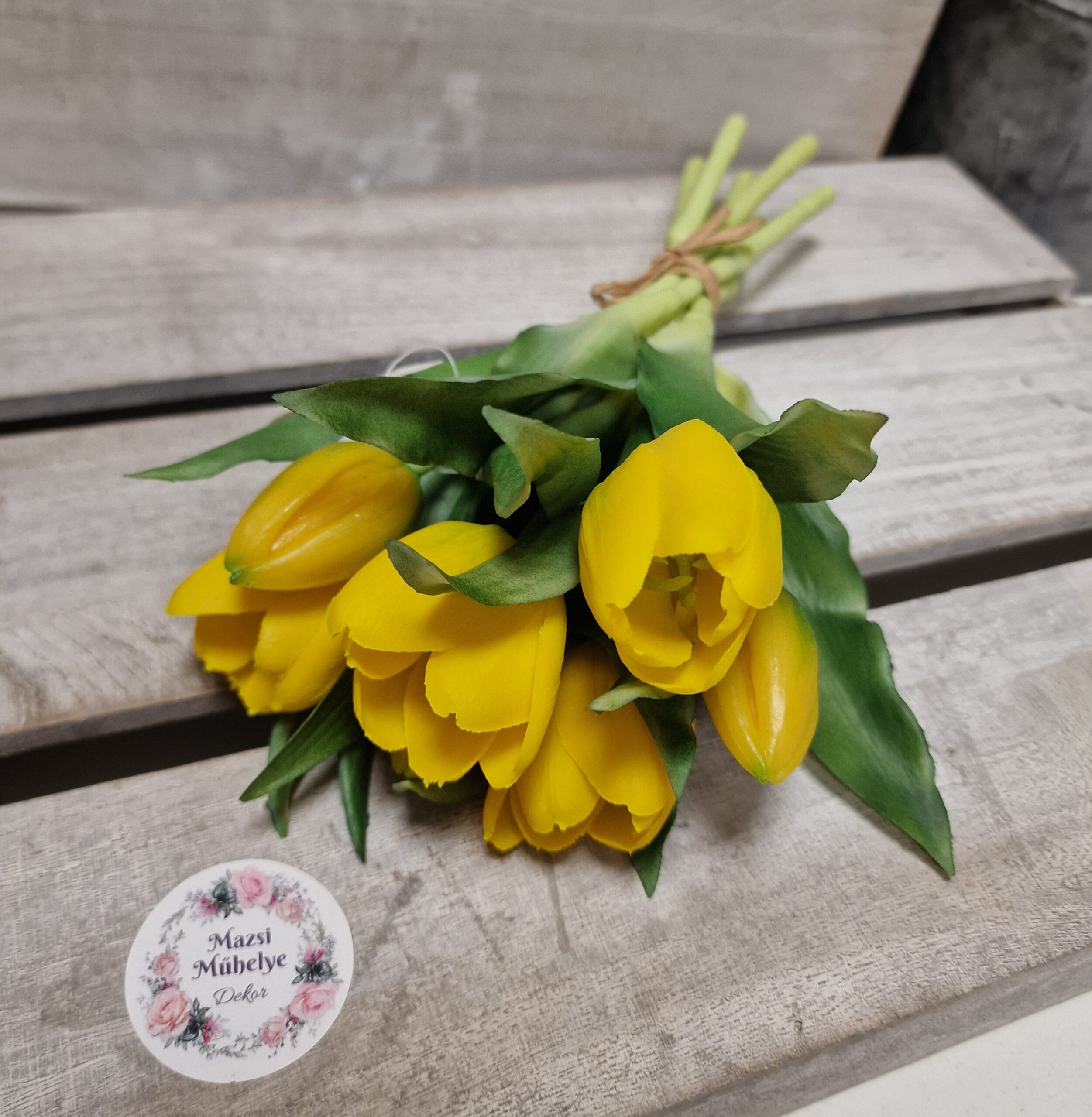 Real Touch tulipanići - žuta
