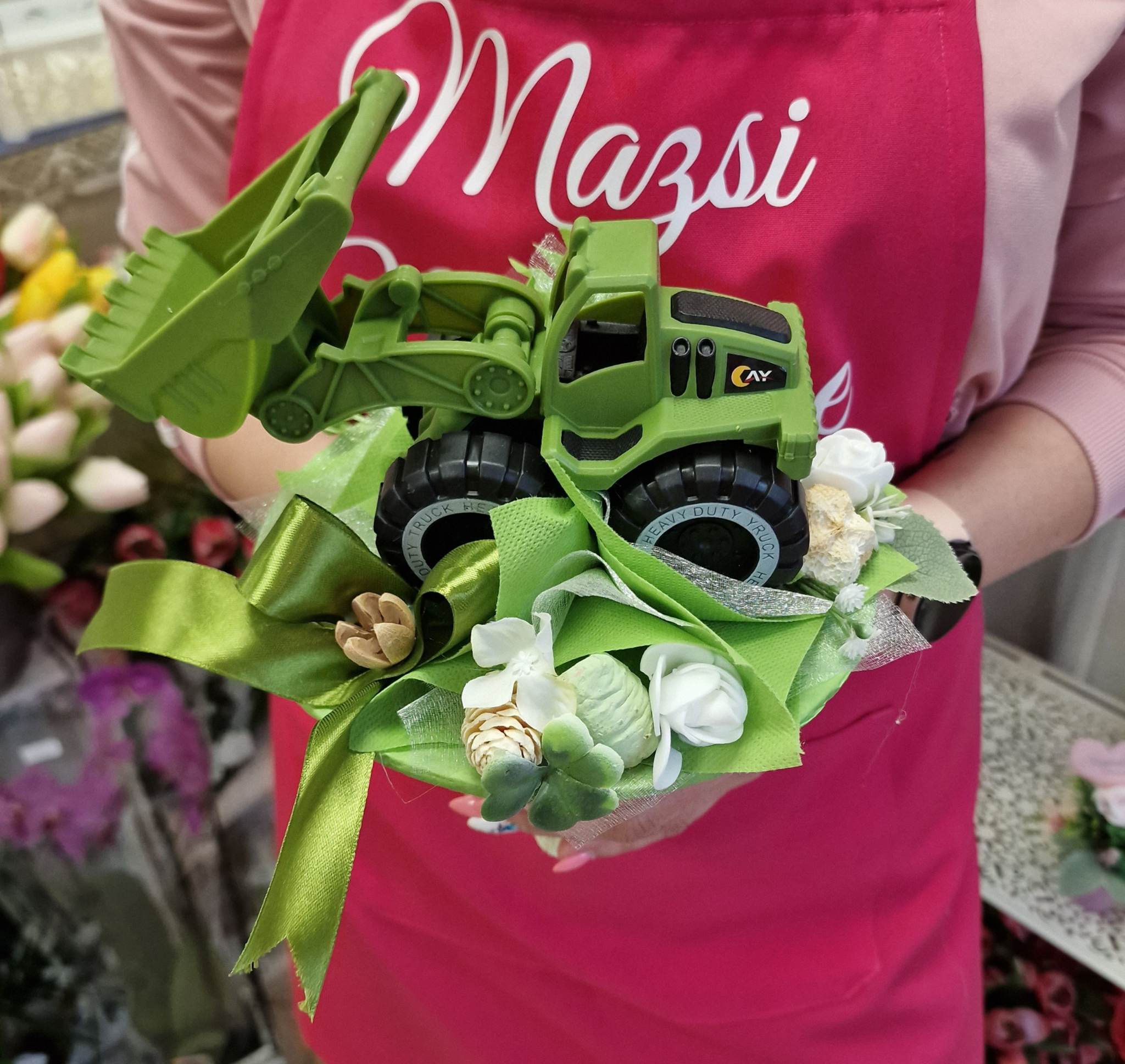 Buketić za maturu za dječake