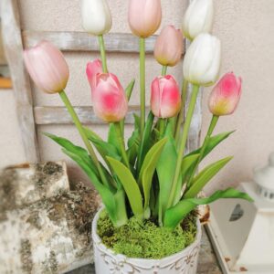Tulipános asztaldísz
